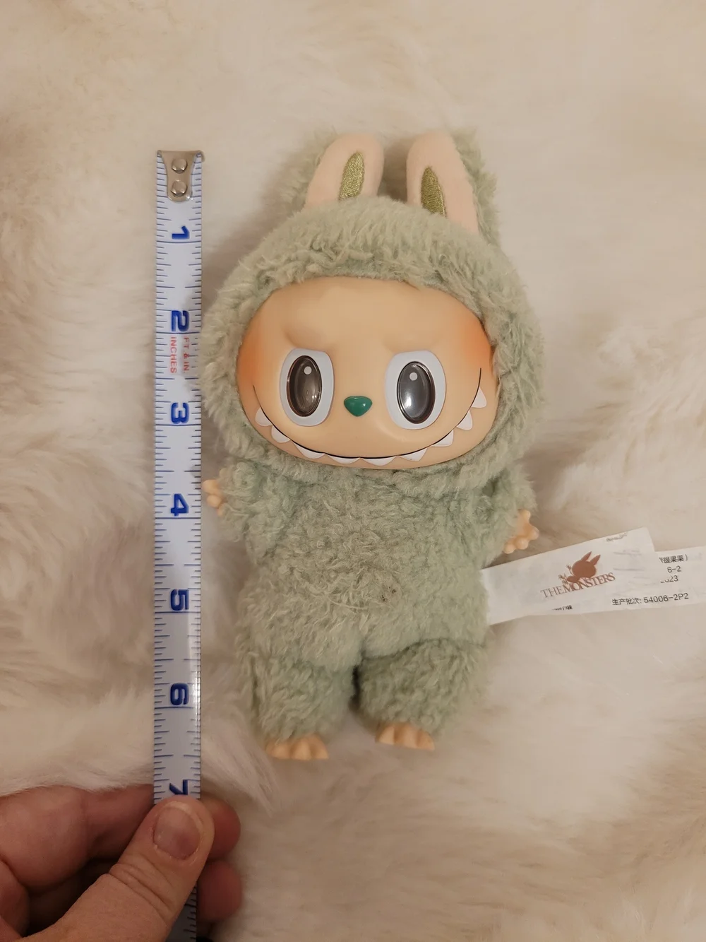 Labubu Pop Mart The Monsters Pistacio Green Gently Used